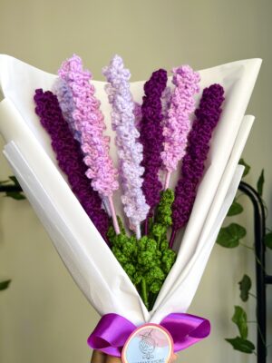 LAVENDERS (Crochet Flower Bouquet)