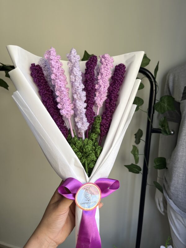 LAVENDERS (Crochet Flower Bouquet)