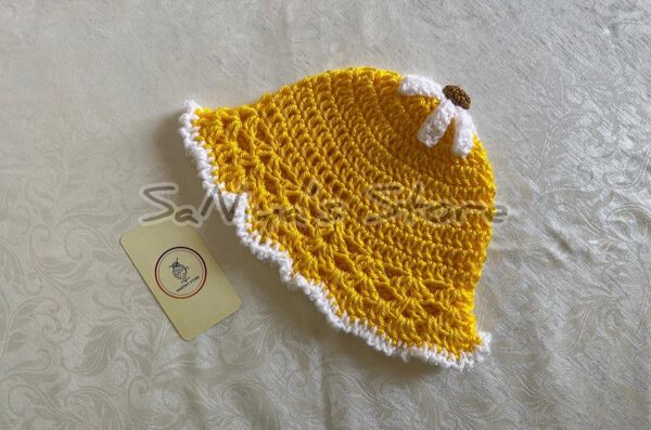 Sunny Daisy Delight Baby Crochet Dress Set | Handcrafted