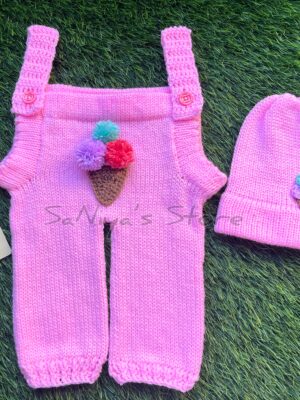 Ice Cream Dreams Crochet Baby Set | Handcrafted