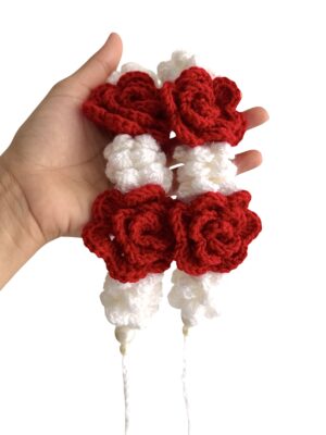 CROCHETED GAJRA - Ever Lasting Luxury