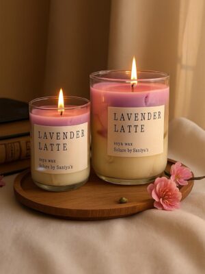 LAVENDER LATTE - SCENTED CANDLE