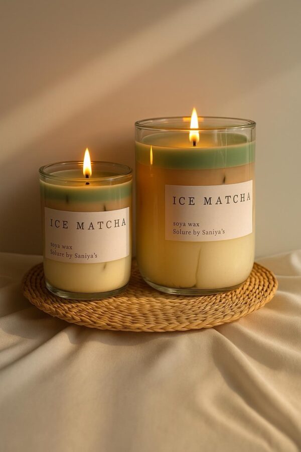 ICE MATCHA - SCENTED CANDLE