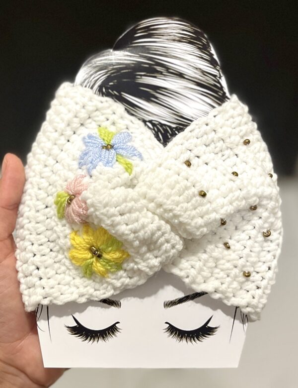 EMBROIDERED HEADBAND