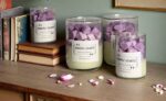 PURPLE HEARTS (SCENTED CANDLE)