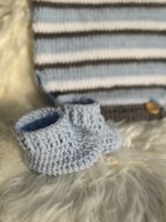 LINED BABY ROMPER & BOOTS