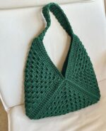CROCHET BAG - EMERALD