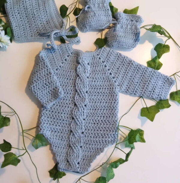 Angel's Embrace Baby Romper Set