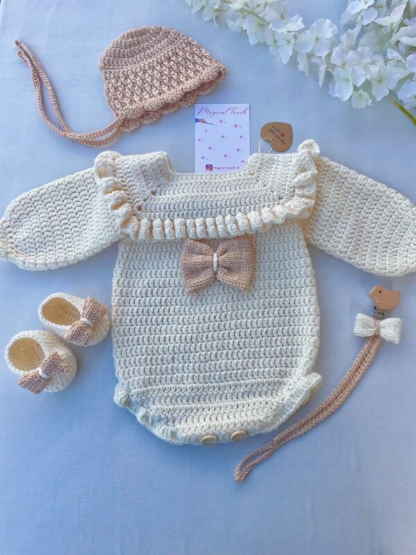 COZY CUB BABY ROMPER SET
