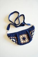 CROCHET BAG - BLUE CHARM
