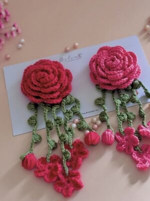 ROSE HAIR GAJRA PIN