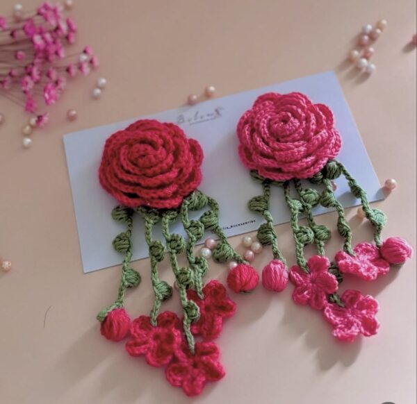 ROSE HAIR GAJRA PIN