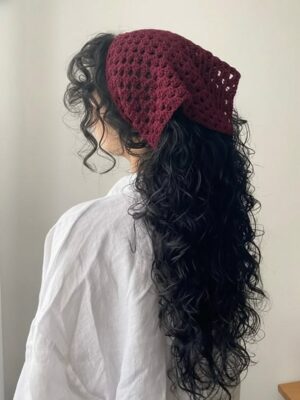 CROCHET BASIC BANDANA