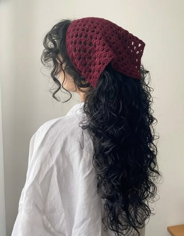 CROCHET BASIC BANDANA