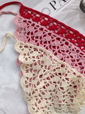 CROCHET LACY BANDANA (2)