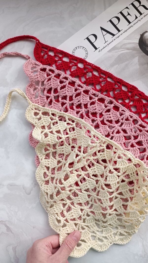 CROCHET LACY BANDANA (2)
