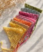 CROCHET LACY BANDANA