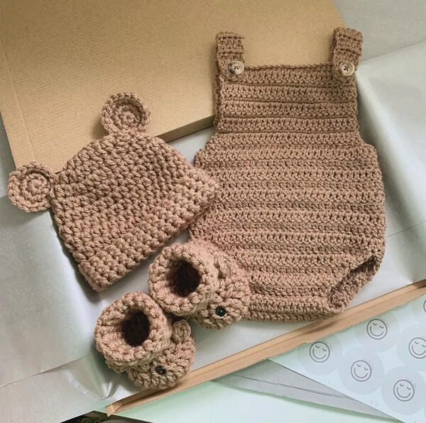 BABY ROMPER SET - 4 PIECES